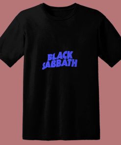 Official Black Sabbath Purple Logo 80s T Shirt