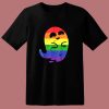 Official Ghost Halloween Gay Funny Scary 80s T Shirt