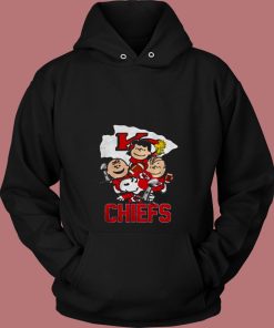 Official Kansas City Chiefs Peanuts 80s Hoodie