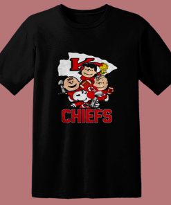 Official Kansas City Chiefs Peanuts 80s T Shirt