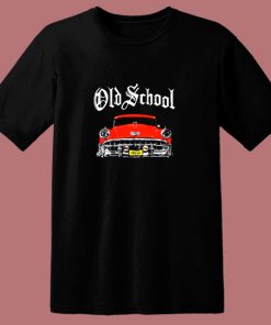 Old School Red Car 80s T Shirt