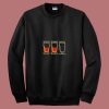 Optimist Pessimist Realist Alcohol 80s Sweatshirt