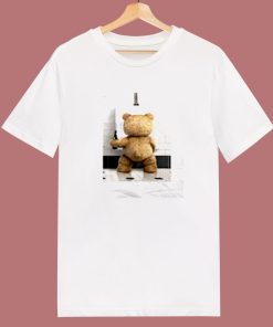 Orso Bear Beer Bianco The Happiness 80s T Shirt