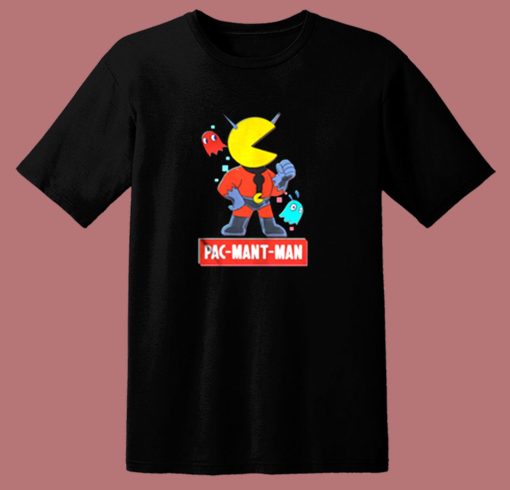 Pac Man Man 80s T Shirt
