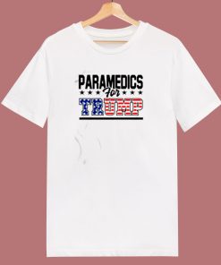 Paramedics For Trump 80s T Shirt