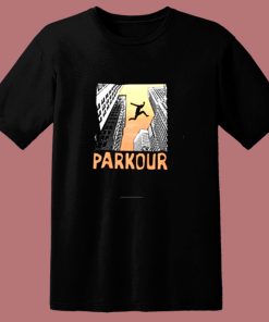 Parkour Freerunning Freerunner 80s T Shirt