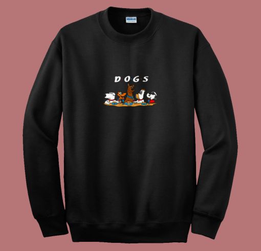 Parody Scooby Doo Snoopy Pluto Friends 80s Sweatshirt