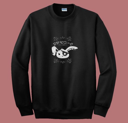 Pastel Goth Rabbit 80s Sweatshirt