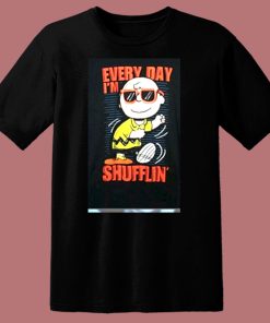Peanuts Charlie Brown Shufflin 80s T Shirt