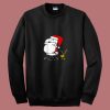 Peanuts Snoopy Woodstock Antlers Santa 80s Sweatshirt