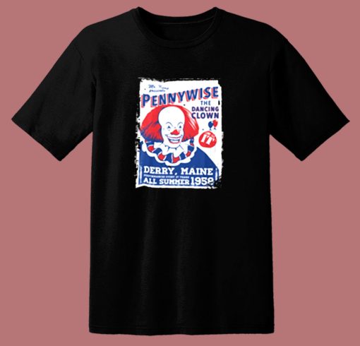 Pennywise The Danicing Clown 80s T Shirt