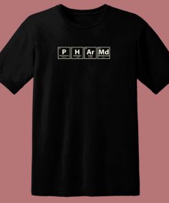 Pharmd Chemical Elements 80s T Shirt
