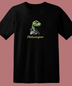 Philosoraptor 80s T Shirt