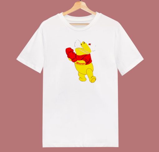 Pooh Nurse Shirt Nurse Shirt Gift For Nurse Winnie The Pooh Shirt For Nurse Pooh Stethoscope 80s T Shirt