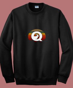 Qanon Conspiracy Rabbit 80s Sweatshirt