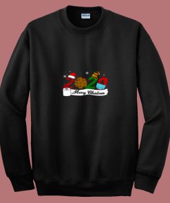 Quarantine Christmas Merry Christmas 2020 80s Sweatshirt
