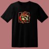 Racoon Gothic Satan Halloween 80s T Shirt
