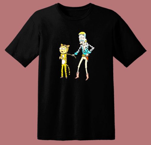 Rick And Morty Joe Tiger King Exotic 80s T Shirt