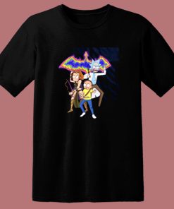 Rick And Morty Slt Dragon Squad 80s T Shirt