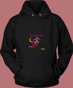 Ride With Pride Lgbt Witch Funny Lesbian 80s Hoodie