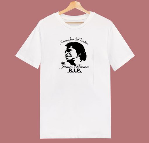 Rip James Brown Godfather Of Soul 80s T Shirt