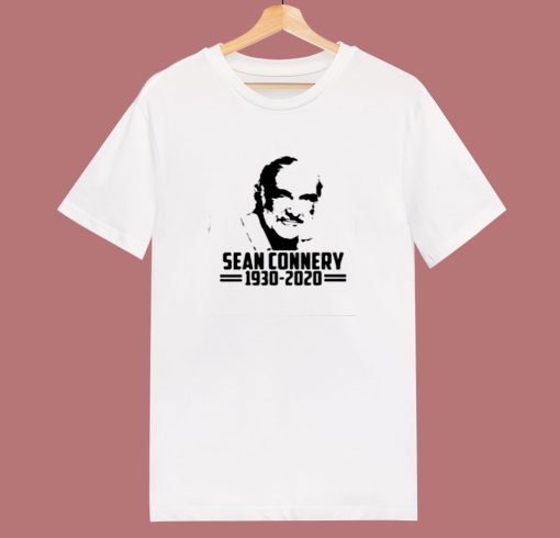 Rip Sean Connery 1930 2020 James Bond 007 80s T Shirt