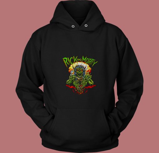 Ripple Junction Rick And Morty Nuclea 80s Hoodie