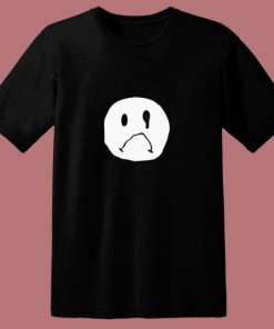 Sad Face Emoji Meme 80s T Shirt