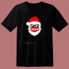 Santa Claus Face Mask 2020 Christmas 80s T Shirt