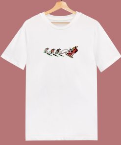 Santas Fetish Sledge 80s T Shirt