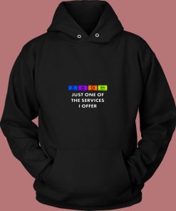 Sarcasm Is Just One Of The Services 80s Hoodie