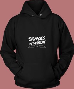 Savages In The Box New York Baseball 80s Hoodie