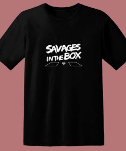 Savages In The Box New York Baseball 80s T Shirt