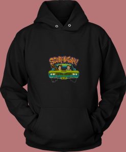 Scooby Doo Winchester Brothers 80s Hoodie