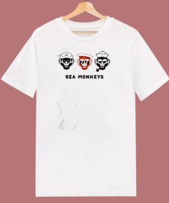 Sea Monkeys Ship Captain 80s T Shirt