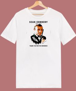 Sean Connery 007 1930 2020 Signature 80s T Shirt