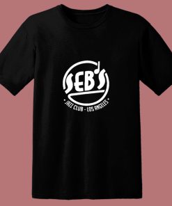 Sebs Jazz Club Movie Logo 80s T Shirt