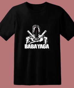 Shadow John Wick Dual Handguns The Babayaga 80s T Shirt