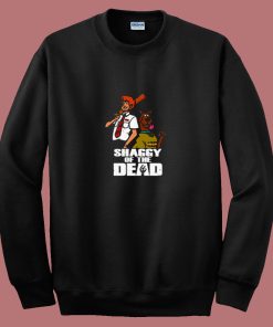 Shaggy Of The Dead Scoobydoo Mystery 80s Sweatshirt