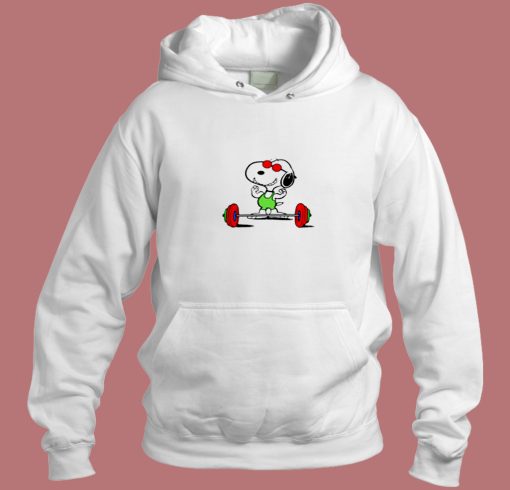 Snoopy Gym Gifts For Adults Funny Snoopy Aesthetic Hoodie Style