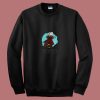 Snoopy Heres The World Famous Starship Captain Pushing His Vessel 80s Sweatshirt
