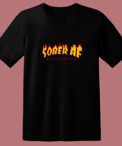 Sober Af Sobermode 80s T Shirt