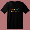Social Distance Formula Math 80s T Shirt