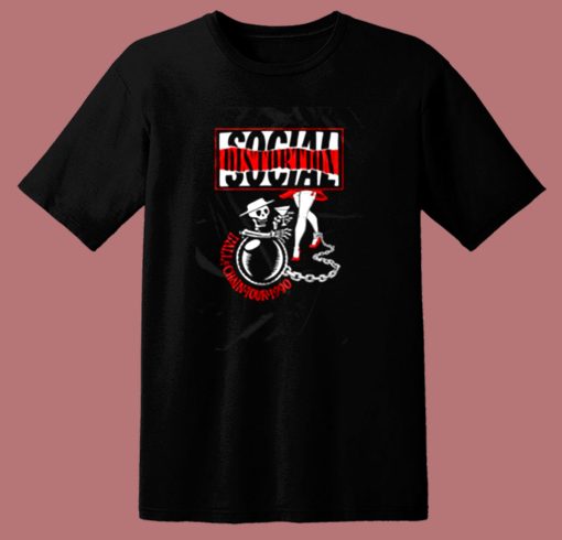 Social Distortion Graphic 80s T Shirt