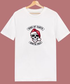 Sons Of Santa North Pole 80s T Shirt