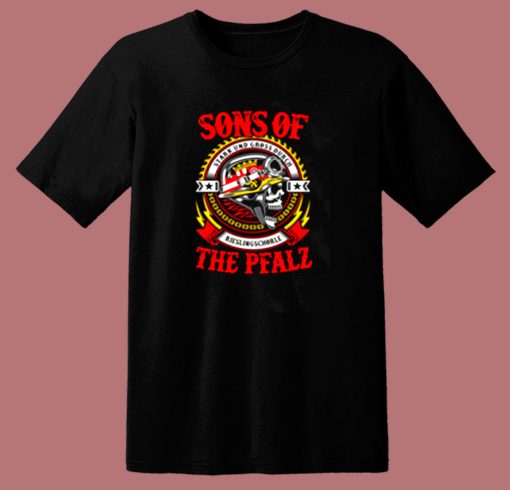 Sons Of Stark Und Gross Durch Rieslingschorle The Pfalz 80s T Shirt