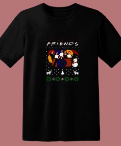 Special Christmas Friends Ugly 80s T Shirt
