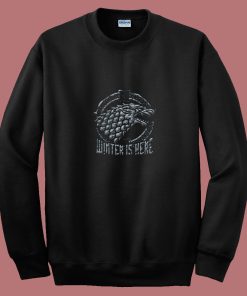 Stark Head Game Of Thrones Winter Is Here 80s Sweatshirt