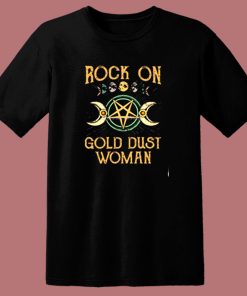 Stevie Nicks Rock On Gold Dust Woma 80s T Shirt