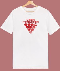 Team Beer Pongsters 80s T Shirt